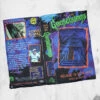 Goosebumps - Dead House VHS Throw Blanket -Mortem Horror Shop goosebumps horror throw blanket