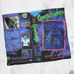 Goosebumps - Dead House VHS Throw Blanket