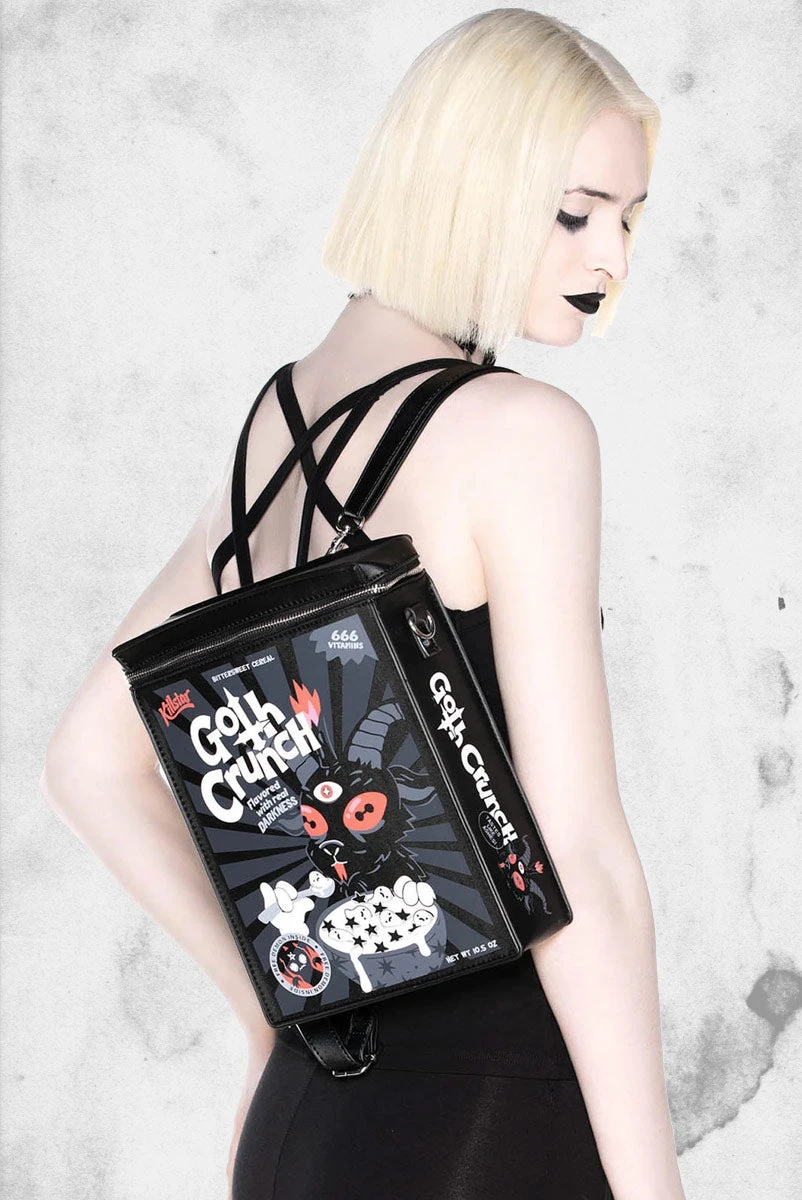 Goth Crunch - Handbag / Backpack 4 Goth Crunch - Handbag / Backpack - Image 2