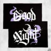 Good Or Bad Pillowcases -Mortem Horror Shop goth horror themed pillows