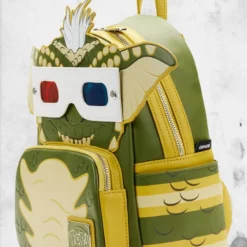 LOUNGEFLY Gremlins - Stripe POP! Cosplay Mini Backpack -Mortem Horror Shop gremlins 3d backpack