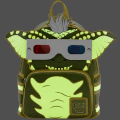 LOUNGEFLY Gremlins - Stripe POP! Cosplay Mini Backpack -Mortem Horror Shop gremlins 3d glasses loungefly