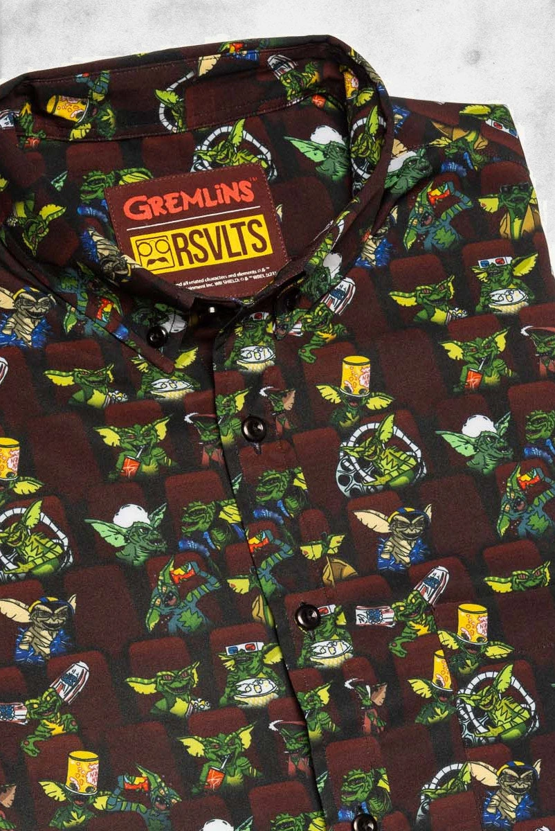 Gremlins "Mogwai Matinee" Button-Up 5 Gremlins "Mogwai Matinee" Button-Up - Image 3