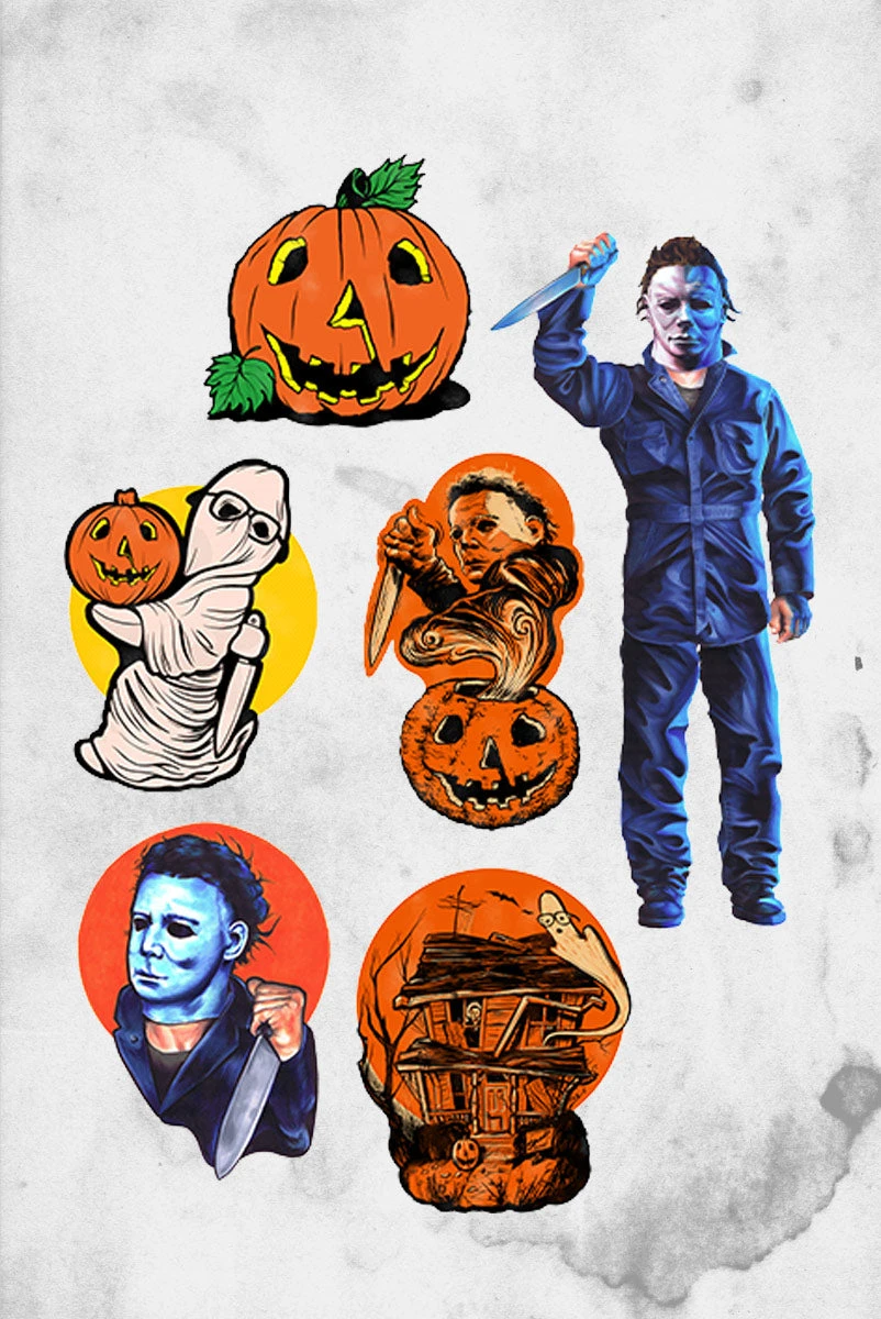 TRICK OR TREAT STUDIOS Halloween (1978) Paper Decor 3 TRICK OR TREAT STUDIOS Halloween (1978) Paper Decor