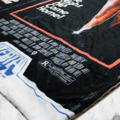 Halloween VHS Throw Blanket -Mortem Horror Shop halloween blanket