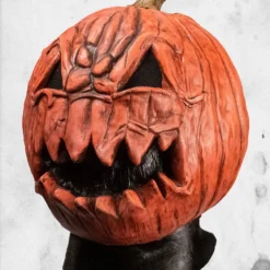 TRICK OR TREAT STUDIOS Goosebumps - Attack Of The Jack-O-Lantern Mask -Mortem Horror Shop halloween goosebumps haunted pumpkin mask