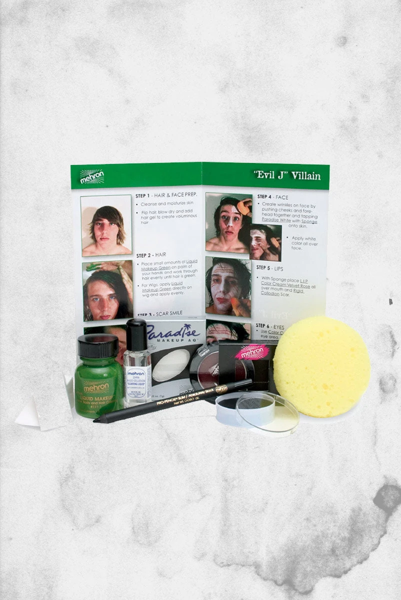 Character Makeup Kit - Evil J 3 Character Makeup Kit - Evil J