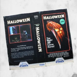 Halloween VHS Throw Blanket