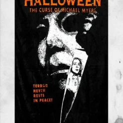Bioworld Halloween - Michael Myers Fleece Throw Blanket