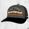 Bioworld Halloween - Michael Myers "Haddenfield" Patch Trucker Hat 1 Bioworld Halloween - Michael Myers "Haddenfield" Patch Trucker Hat -Mortem Horror Shop halloween michael myers hat