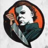Halloween - Michael Myers Rug -Mortem Horror Shop halloween michael myers rug