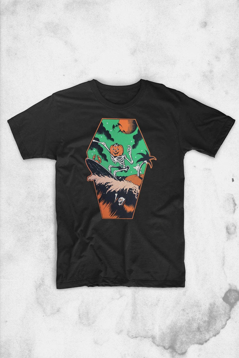 Pumpkin Surfer T-Shirt 3 Pumpkin Surfer T-Shirt