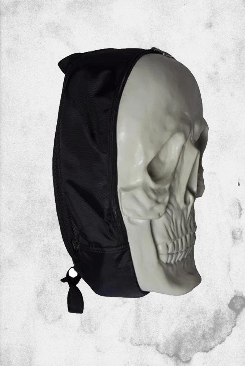 Skull (White) Backpack 5 Skull (White) Backpack - Image 3