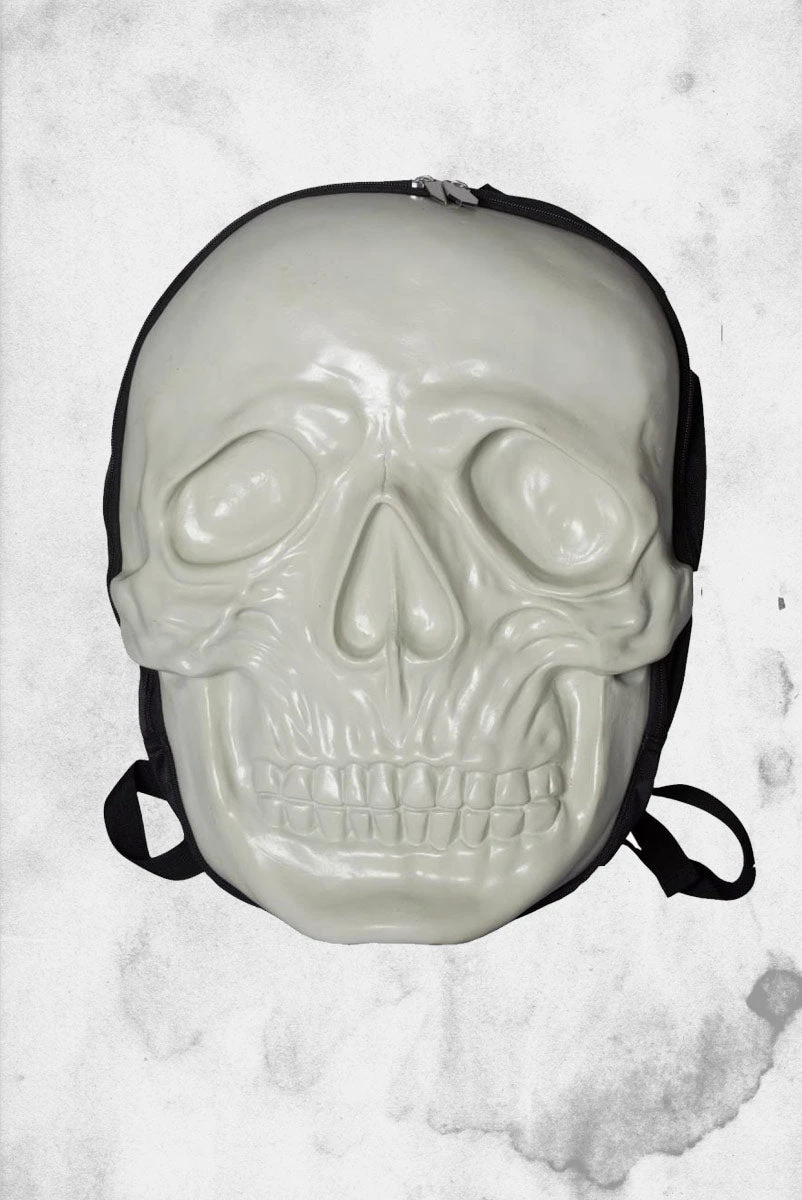 Skull (White) Backpack 3 Skull (White) Backpack