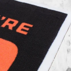 Sorry, We're Dead Rug 8 Sorry, We're Dead Rug -Mortem Horror Shop halloween spooky rug