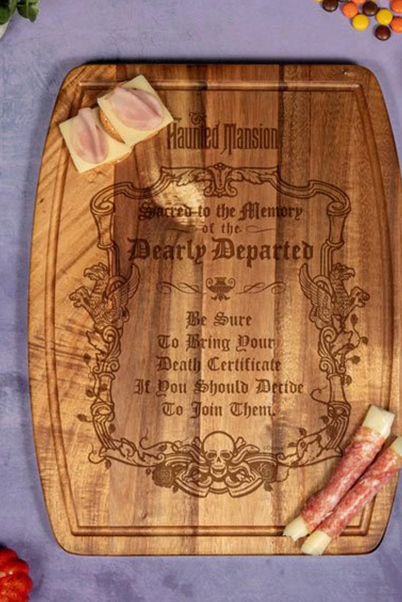 The Haunted Mansion - Dearly Departed - Cutting Board 5 The Haunted Mansion - Dearly Departed - Cutting Board - Image 3