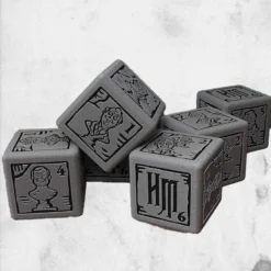 USAopoly The Haunted Mansion - Dice Set -Mortem Horror Shop haunted mansion disney game dice