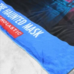 Goosebumps - Haunted Mask Throw Blanket 8 Goosebumps - Haunted Mask Throw Blanket -Mortem Horror Shop haunted mask blanket goosebumps