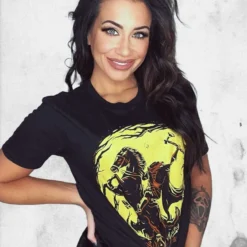 Headless Horseman T-Shirt 7 Headless Horseman T-Shirt -Mortem Horror Shop headless horseman doa shirt hallwoeen