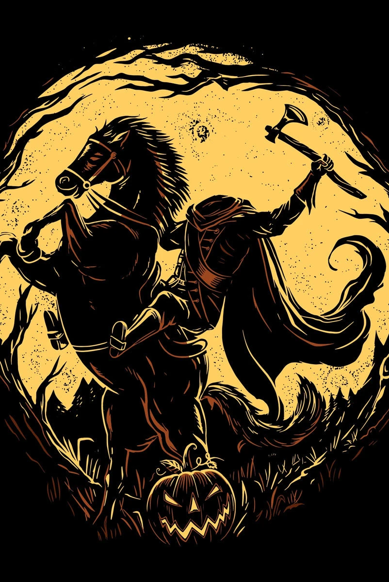 Headless Horseman T-Shirt 4 Headless Horseman T-Shirt - Image 2