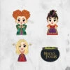 LOUNGEFLY Hocus Pocus - Sisters 4-Piece (Enamel Pin) 2 LOUNGEFLY Hocus Pocus - Sisters 4-Piece (Enamel Pin) -Mortem Horror Shop hocus pocus enamel pin set