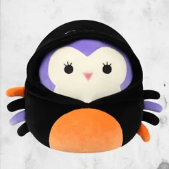 Squishmallow - Holly The Owl In Spider Costume