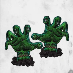 Horror Hands Patch (Pair)