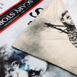 Scary Stories Book Throw Blanket 10 Scary Stories Book Throw Blanket -Mortem Horror Shop horror scary blanket
