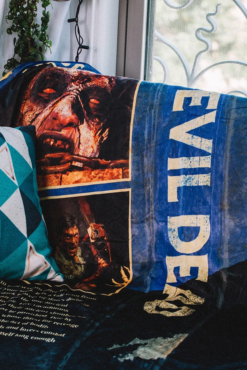 Evil Dead VHS Throw Blanket 8 Evil Dead VHS Throw Blanket - Image 6