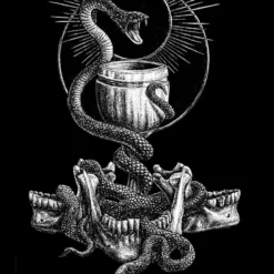 Serpent's Breath Candle 6 Serpent's Breath Candle -Mortem Horror Shop horror themed candle