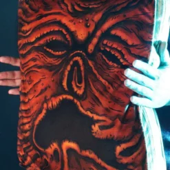 Necronomicon Plush Pillow -Mortem Horror Shop horror themed pillows halloween