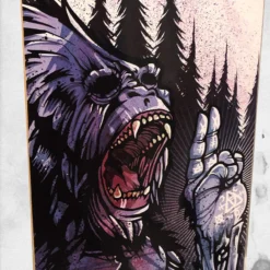 Madrid Bigfoot Skateboard 5 Madrid Bigfoot Skateboard -Mortem Horror Shop horror themed skateboard ape