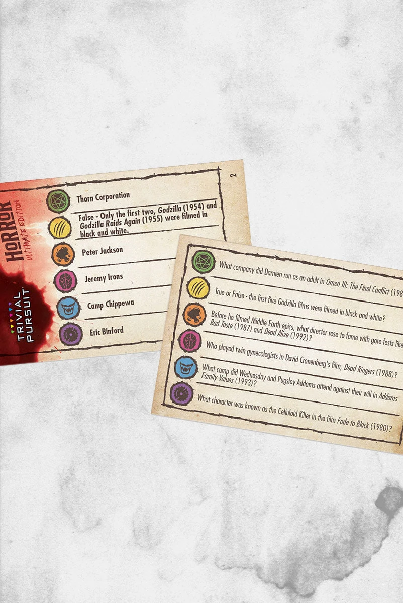 USAopoly Trivial Pursuit - Horror (Ultimate Edition) 7 USAopoly Trivial Pursuit - Horror (Ultimate Edition) - Image 5