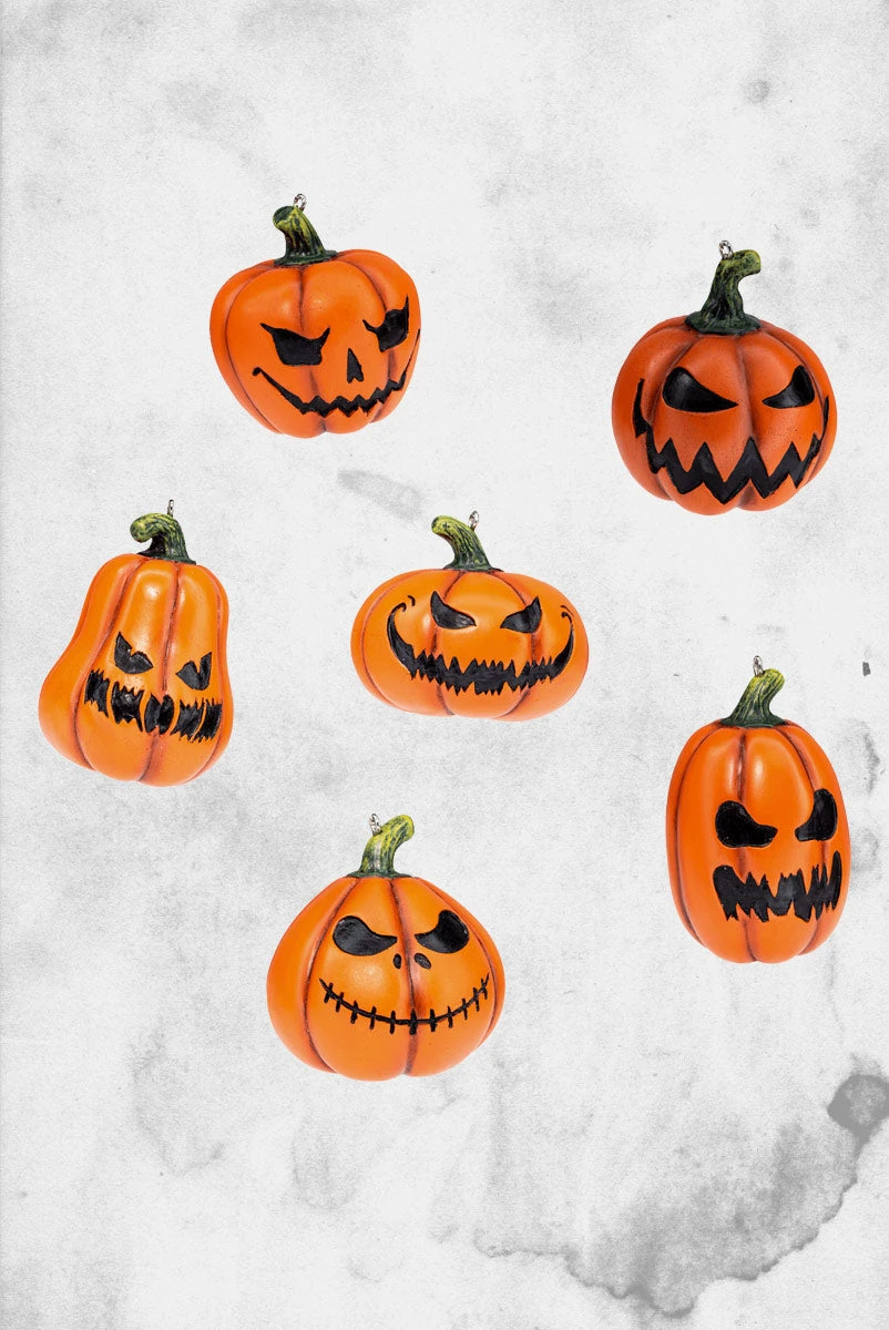 Pumpkin Patch Ornament (6 Set) 3 Pumpkin Patch Ornament (6 Set)