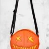 TRICK OR TREAT STUDIOS Trick 'r Treat - Sam O’Lantern Pumpkin Purse (Yellow) -Mortem Horror Shop image 519197fa 45b5 4649 b194 b3299493f188