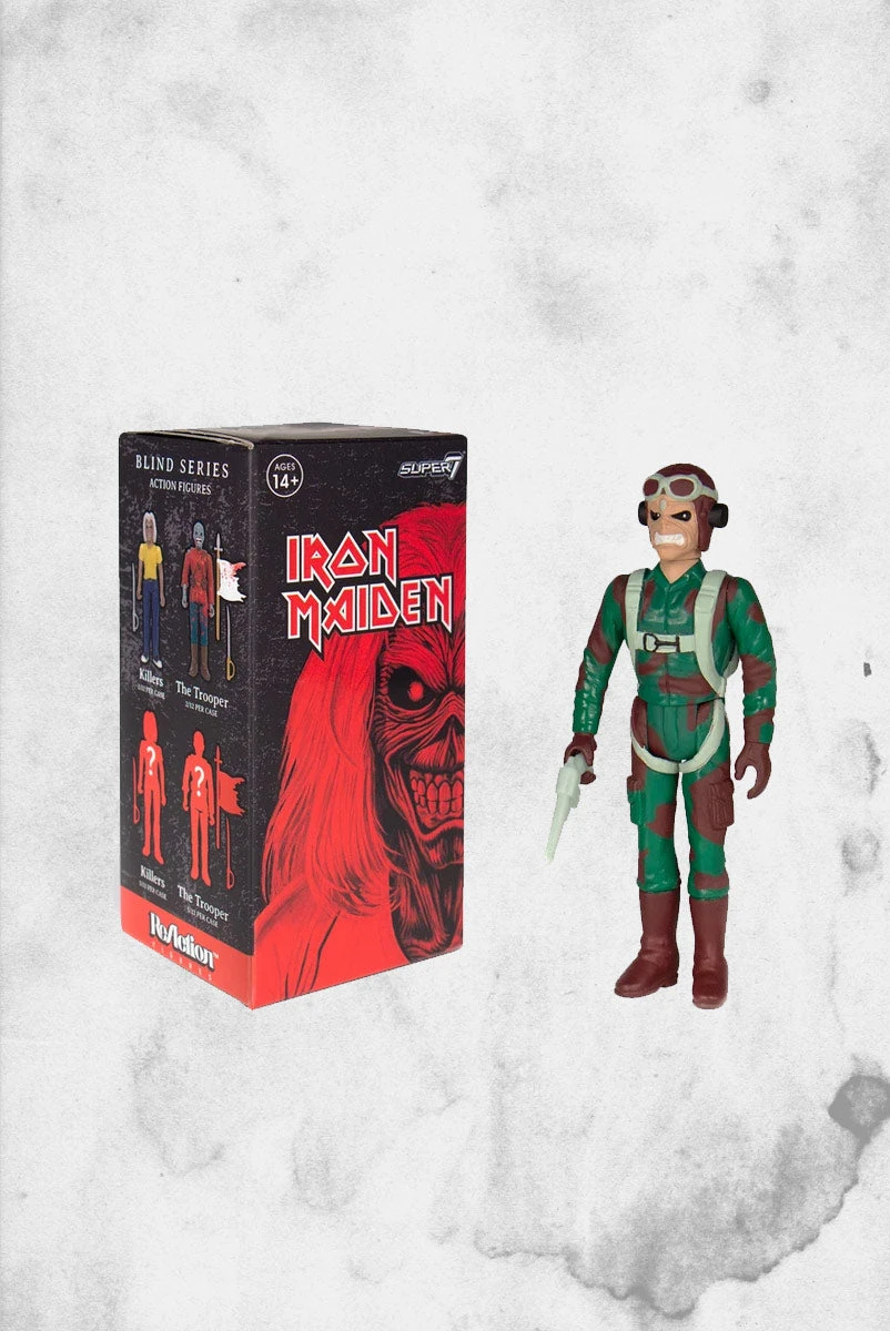 SUPER7 Iron Maiden ReAction - Blind Box 3 SUPER7 Iron Maiden ReAction - Blind Box