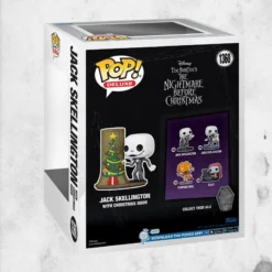 FUNKO Nightmare Before Christmas - 30th Anniversary Jack Christmas Town Door - Deluxe Pop! Figure 7 FUNKO Nightmare Before Christmas - 30th Anniversary Jack Christmas Town Door - Deluxe Pop! Figure -Mortem Horror Shop jack skeleton christmas tree pop figure