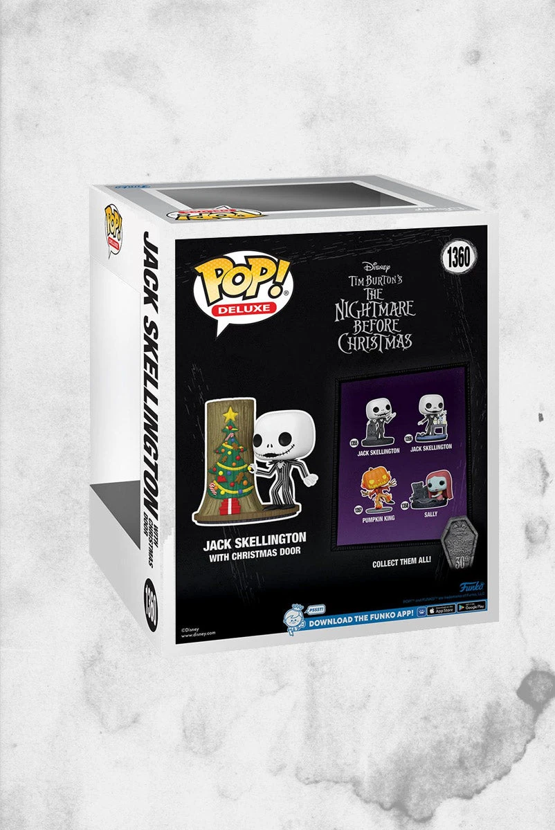 FUNKO Nightmare Before Christmas - 30th Anniversary Jack Christmas Town Door - Deluxe Pop! Figure 5 FUNKO Nightmare Before Christmas - 30th Anniversary Jack Christmas Town Door - Deluxe Pop! Figure - Image 3