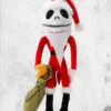 NECA The Nightmare Before Christmas - Santa Jack Plush -Mortem Horror Shop jack skeleton plush neca kidrobot