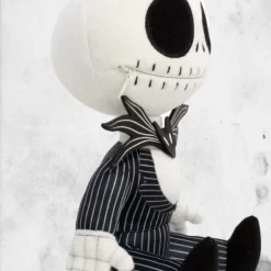 The Nightmare Before Christmas - Jack Skellington Zippermouth Plush -Mortem Horror Shop jack skeleton plush toy disney
