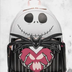 LOUNGEFLY Nightmare Before Christmas - Jack Skellington Valo-ween Mini-Backpack