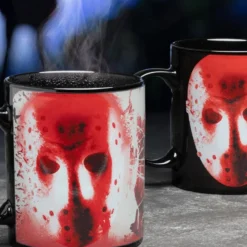 Friday The 13th - Jason Voorhees Color Heat Changing Mug -Mortem Horror Shop jason friday the 13th mug