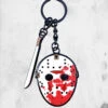 Bioworld Friday The 13th - Jason & Machete Keychain -Mortem Horror Shop jason horror keychain