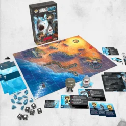 Jaws - Funkoverse 100 Game -Mortem Horror Shop jaws funko card game funko