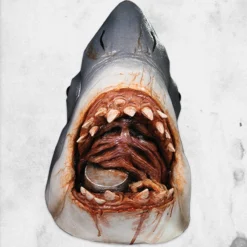 TRICK OR TREAT STUDIOS JAWS - Bruce The Shark Mask -Mortem Horror Shop jaws halloween mask trick or treat