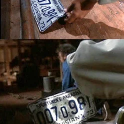 Jaws - Steven Spielberg - Shark Autopsy Plate -Mortem Horror Shop jaws movie prop licenses plate
