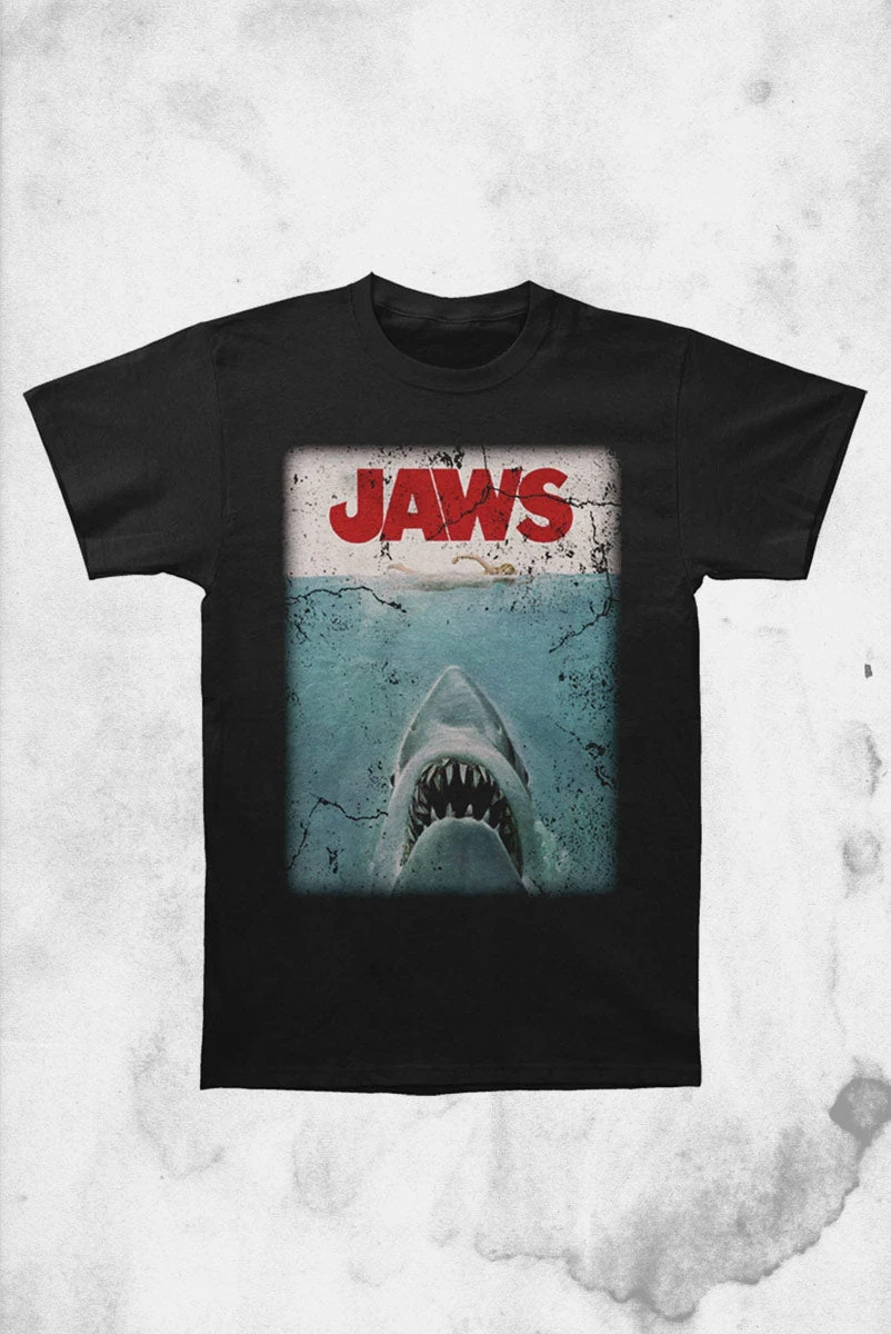 Jaws Poster T-Shirt 3 Jaws Poster T-Shirt