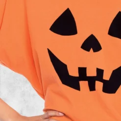 LEG AVENUE Pumpkin Jersey Dress -Mortem Horror Shop jersery pumpkin dress leg avenue