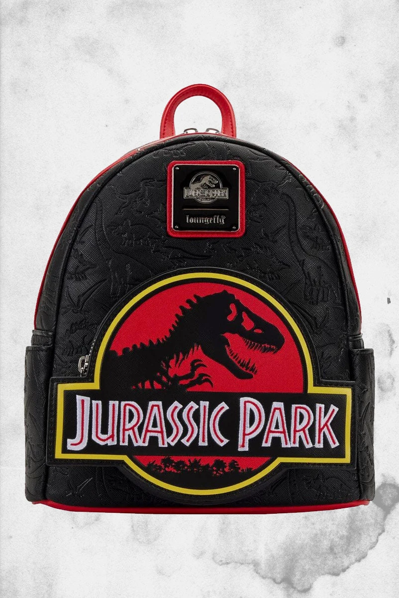 LOUNGEFLY Jurassic Park - Logo Mini-Backpack 3 LOUNGEFLY Jurassic Park - Logo Mini-Backpack
