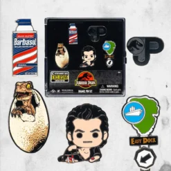 Jurassic Park - Pin Set (Enamel Pin)